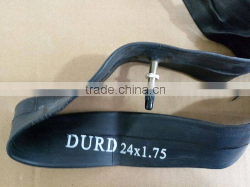 Butyl bicycle tube 24x1.75 FV 26x1.75 16x1.75 DURO high quality tube supplier