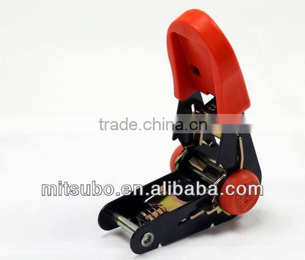 1" Buckle Strap Tie Down Ratchet With Conjoined Hook