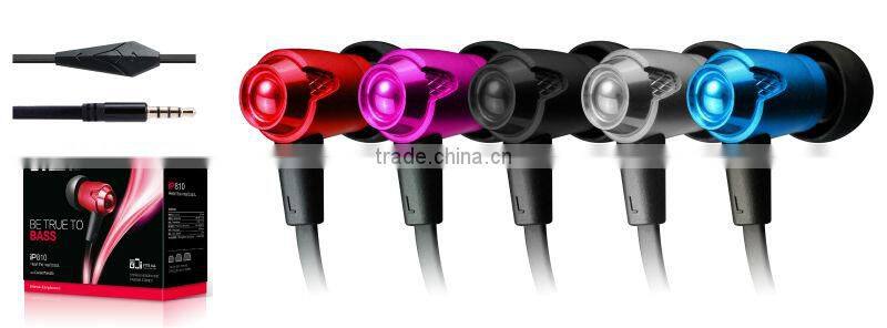 Fashional Stereo metal Super Bass Best Cheap headphone Earphones