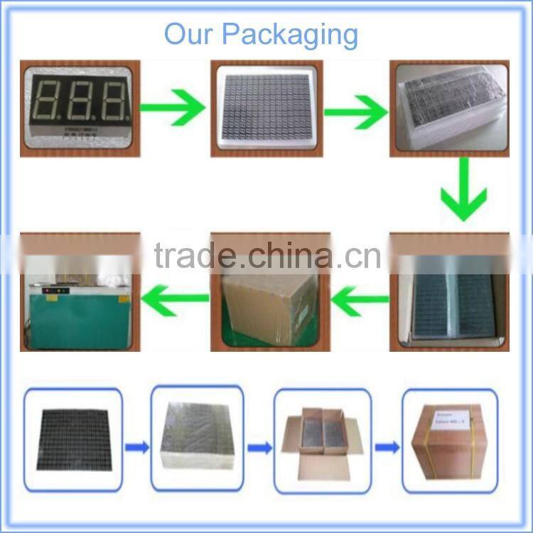 China factory price led 7 segment display rgb for advertising showing