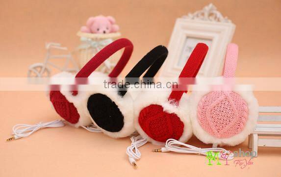 Fashion Hot High quality headphone lovely pink mobile headphone for girl comfortable fashion headset