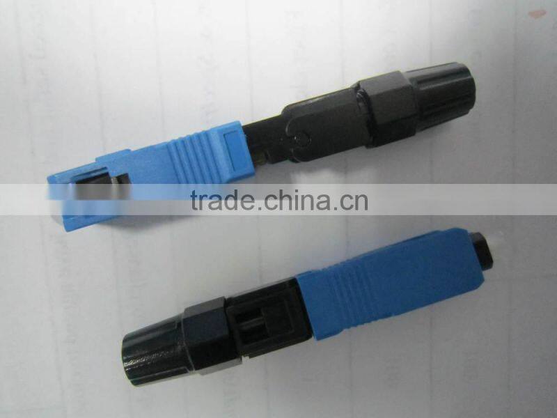 pre-embedded FTTH SC/UPC/APC fiber optic field Assembly fast connector
