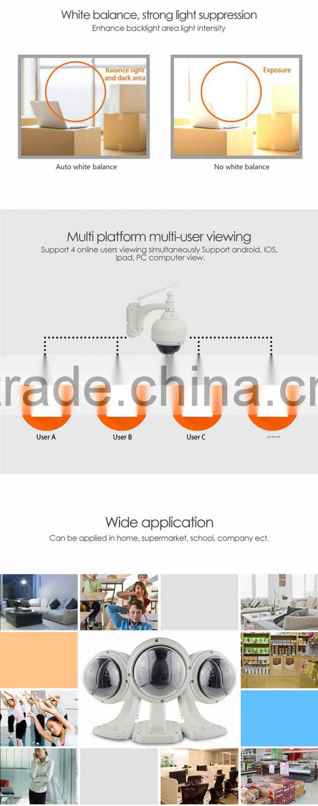 Hot selling VStarcam 720P solar powered wireless security IP camera outdoor