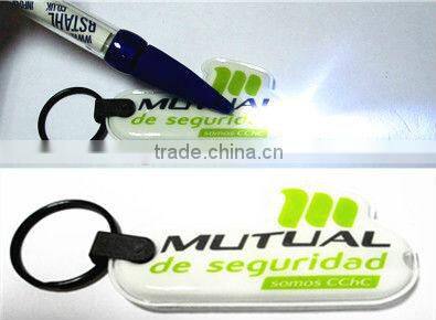 Flash light keychain