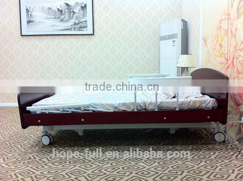 H838a Multfunctions electric nursing home furniture for patient house care bed
