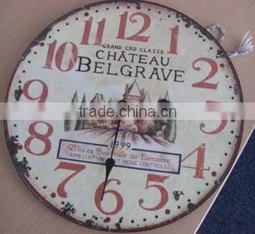 10 inch MDF promotional wall clock