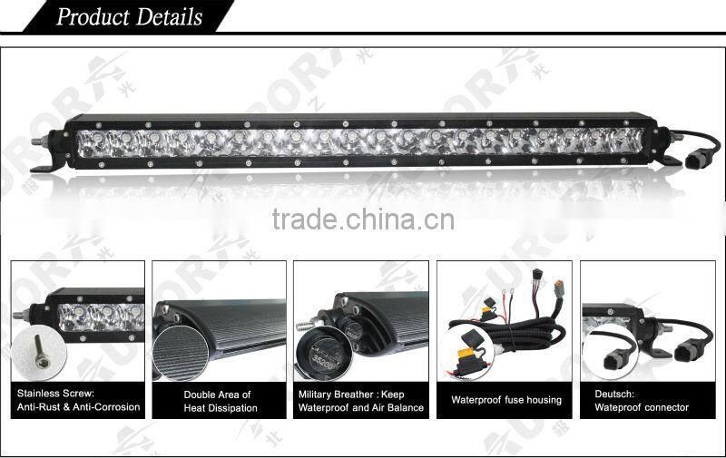 40" 5W single row led light bar truck led lighting accessories