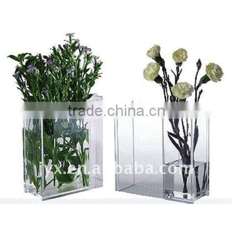 Plastic Flower Vases For Home Decoration