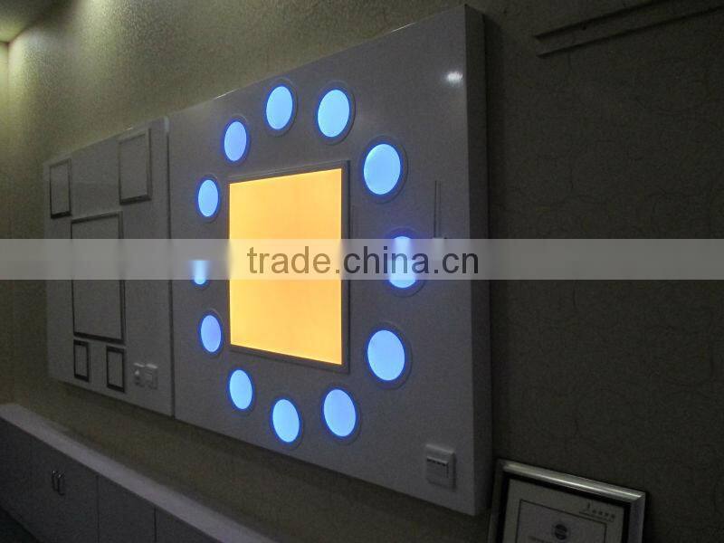 32W 595x595MM RGB LED Matrix Panel for tile ceiling