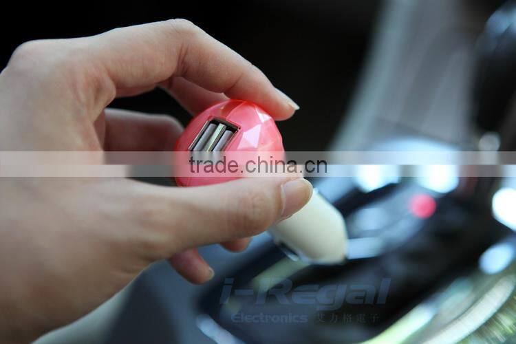 Promotional USB Car Charger/Dual USB Car Charger/Wholesale Car USB Charger