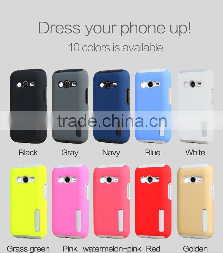 LZB Dualpro Siries phone cover for samsung galaxy ace 4 G313 case