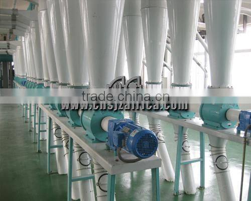 100 tons HBA wheat flour mill supplier with low price