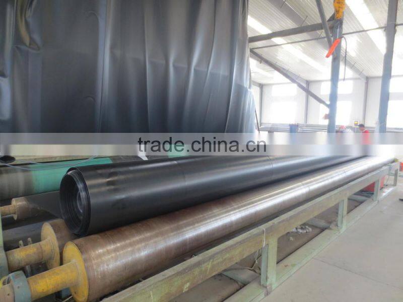 China Top class standard ASTM double side smooth HDPE geomembrane