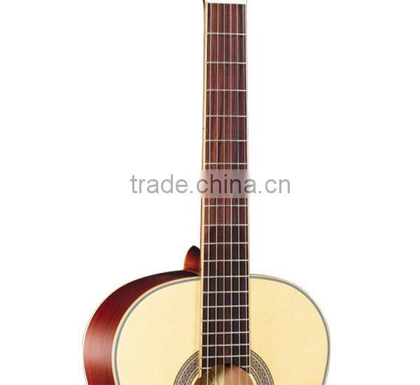 Solid spruce Body Material and Ebony, Sapele Fingerboard Material Hot sale electric guitar
