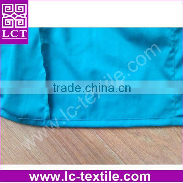 supply election campaign 65%poyester/35%cotton TC fabric long sleeve uniform shirt features customized logo embroidery(LCTN1534)