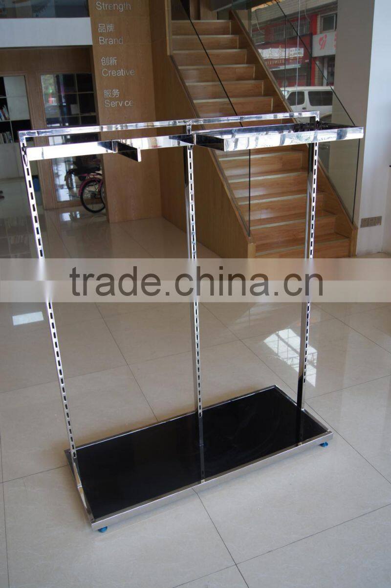 stainless steel garment racks for sale / garment racks retail