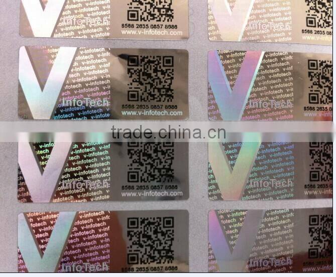 two-dimension code 2d/3d hologram