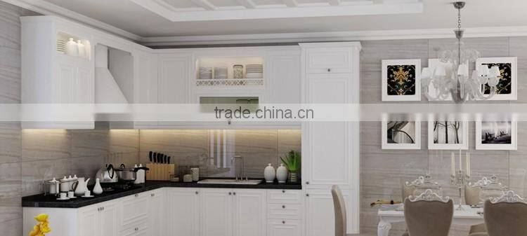 Waterproof PVC Sheet Vinyl Wrapped For Kitchen Cabinet Door Designs