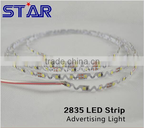 S-Shape! 1M LED Strip Light 0.1W/0.2W 2835 72leds/m 12V LED Tape for LED Channel Letters Illuminated Sign