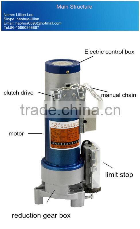 JMJ650/3.9-DC-(800Kg) DC Gear Motor