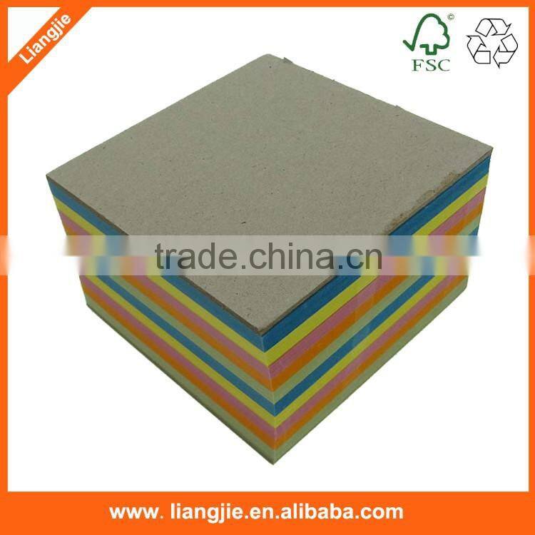 Color Sticky memo pad block paper