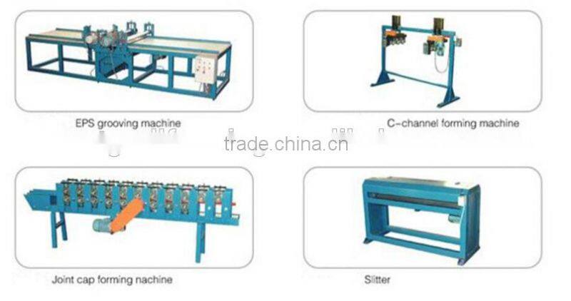 Most popular new design roll forming machine for sandwich panel sheet