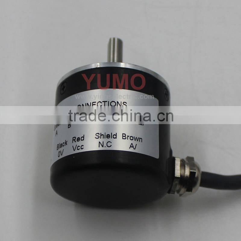 YUMO ISC3806 200PPR 5V CNC system Solid shaft encoder optical price incremental rotary encoder