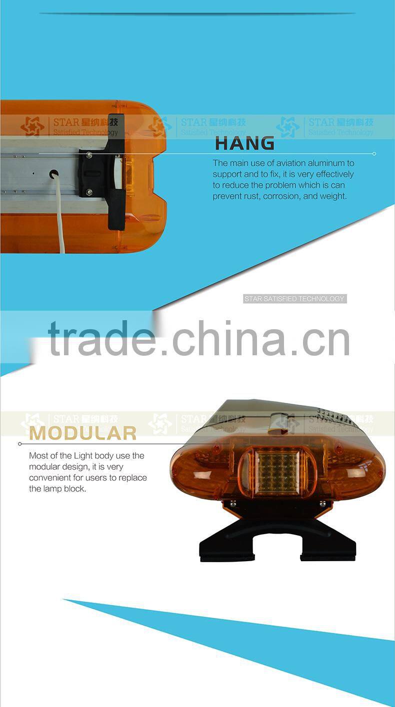 Amber cheap police led strobe light bar police lights TBD-2000L/AMBER