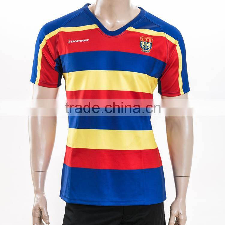 OEM Sublimation Top Quality Rugby Polo T Shirts /Rugby Jersey /Rugby Clothing