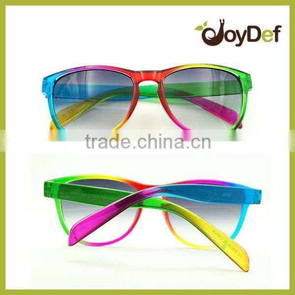 Cheap neon green sunglasses custom logo sunglasses