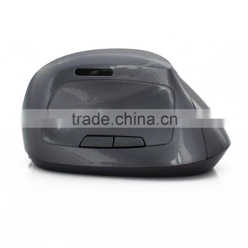 New Ergonomic 2.4GHz USB Wireless Mouse Hand Grasp Optical Vertical Mouse Laptop