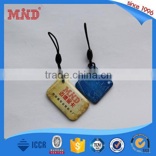 MDE158 NFC printable factory price 13.56mhz rfid smart epoxy tag