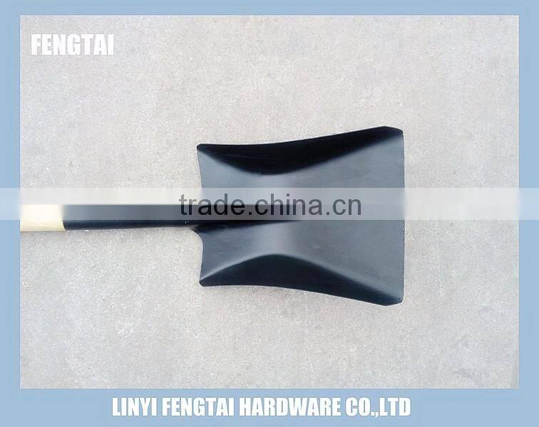 Construction Square Wood Handle Shovel