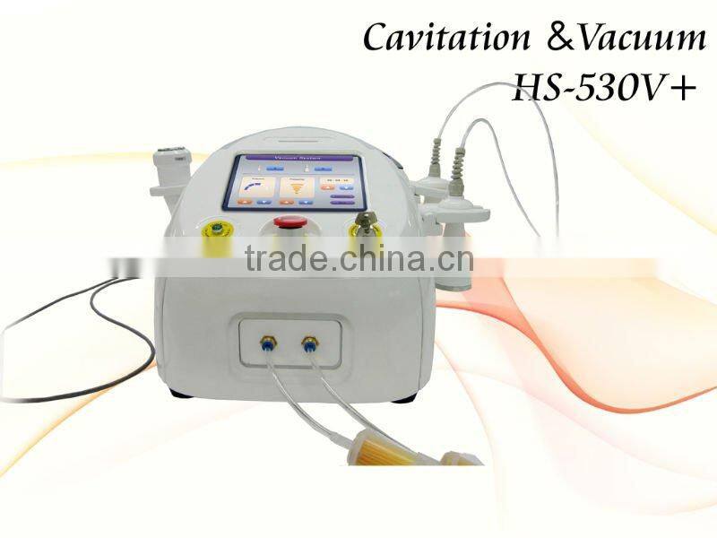 Ultrasonic Cavitation with Vacuum body slimming machine