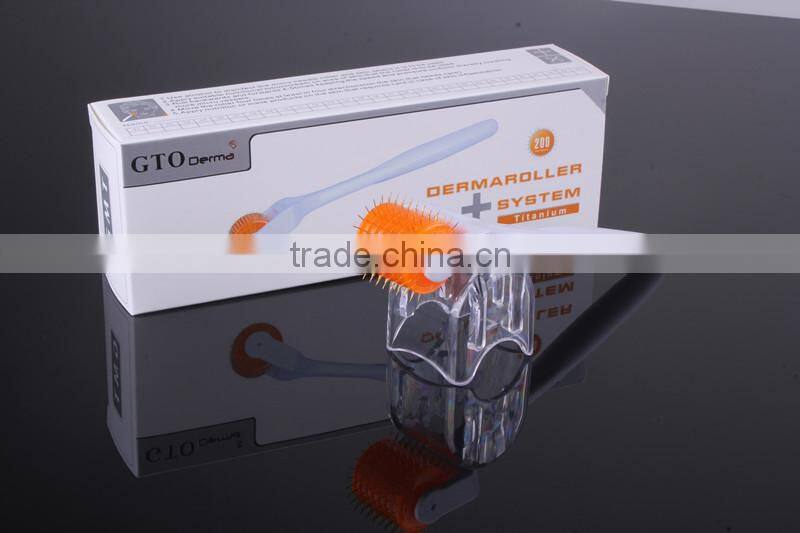 GTO brand collection hot sales derma roller 200/540/600/1080 with CE approved with whole sales price