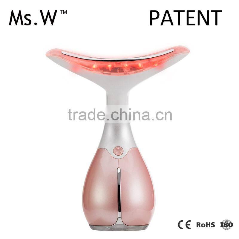 Sist Patented Skin Tightening Beauty Eequipment Home Use Handy Neck Wrinkle Removal Neck Massager