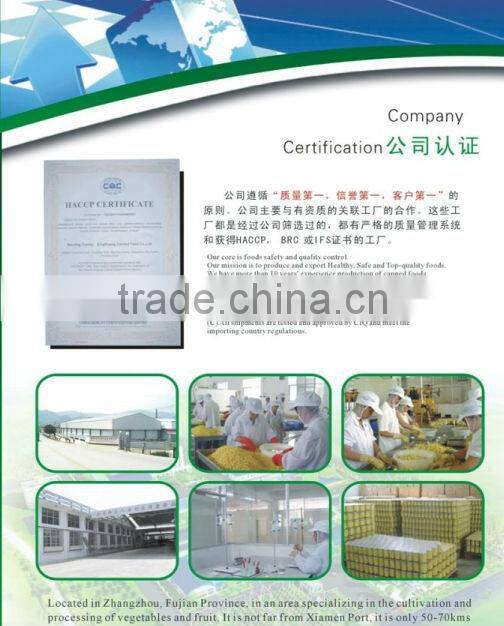 New crop Canned sweet corn 425gx24tin with best price