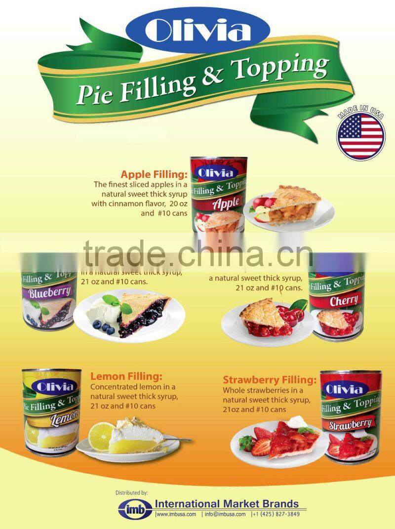 Olivia Strawberry Pie Filling