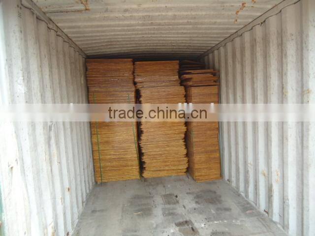 Bamboo pallet for cement/hollow brick making machine