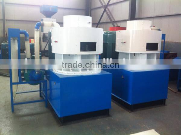 hot sales double vertical ring-die pellet manufacturing machine