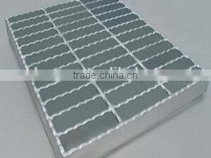Factory price serrated steel grating for sale