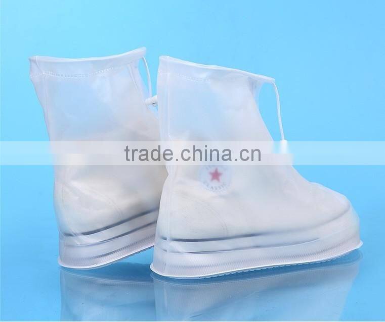 cheap broad-spectrum transparent pvc resuable shoes cover