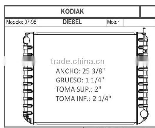 UK Brand 3CX JCB Excavator Parts radiator support
