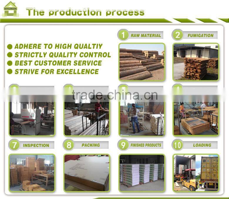 SDR012 Wooden Animal cages rabbit breeding in china