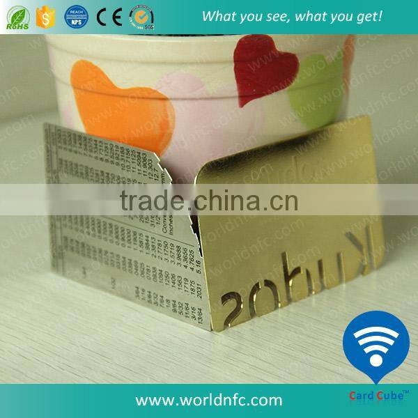 Good Quality Customized Engraved Metal Business Card