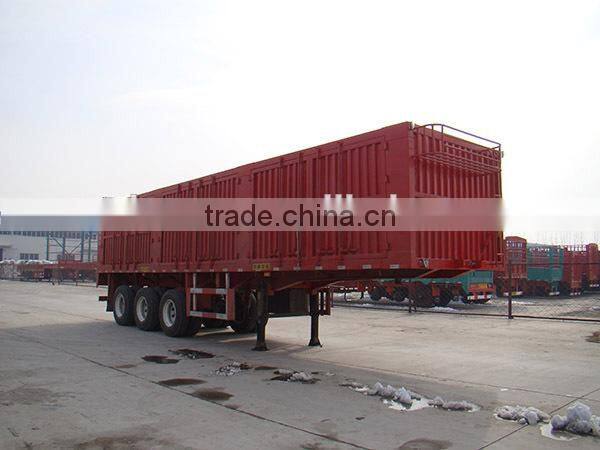 china made box semi trailer for sales