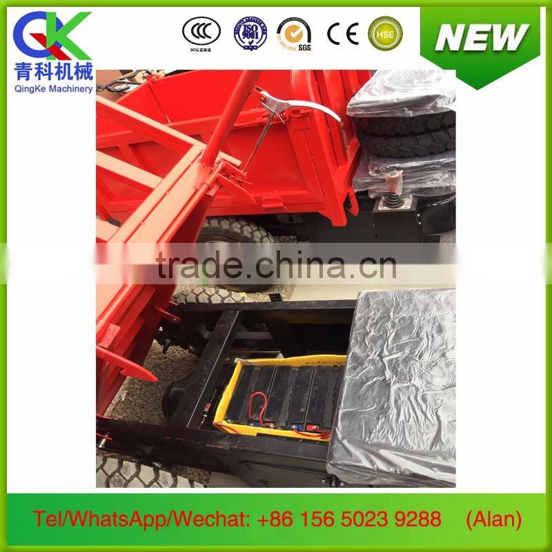 Heavy Load Dump Garbage Tricycle With Dump