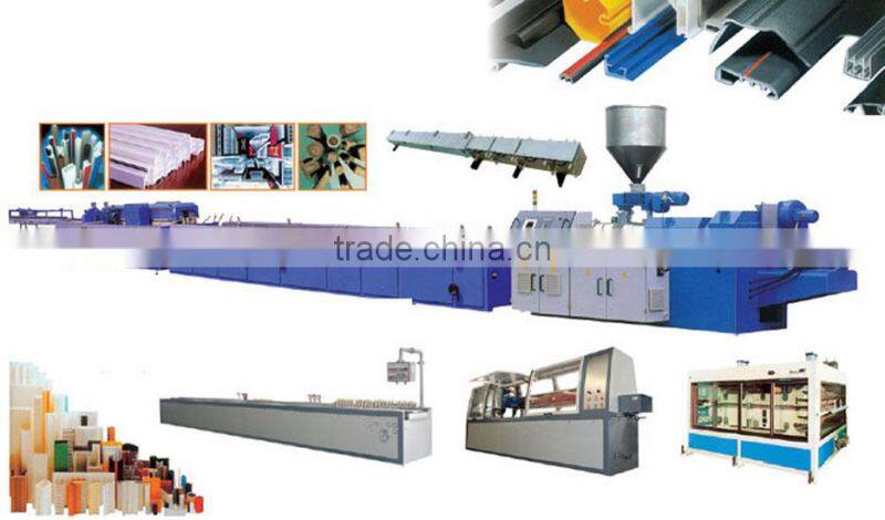 PE, PP, PVC And Wood Plate Extrusion Line/wood plastic extrusion line /wpc extrusion line