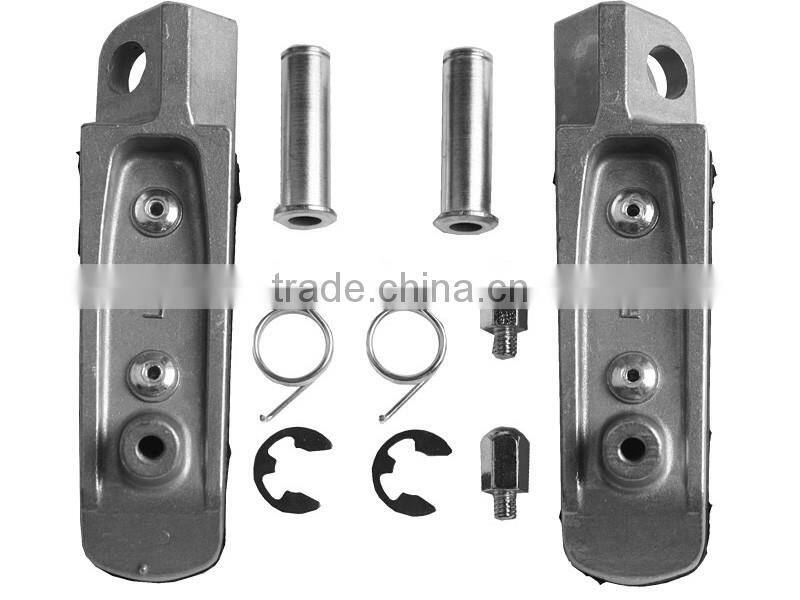 Front Footrests Foot Pegs For KAWASAKI ZZR1400 ZX-14 ZX14 GTR1400 ZG1400 06-12