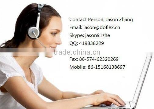 2015 Doflex new design high pressure 50cm EPDM Stainless Steel 304 Wire Braided flexible Hose